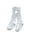 Velvet Bows on Socks Socks Little Palace Store